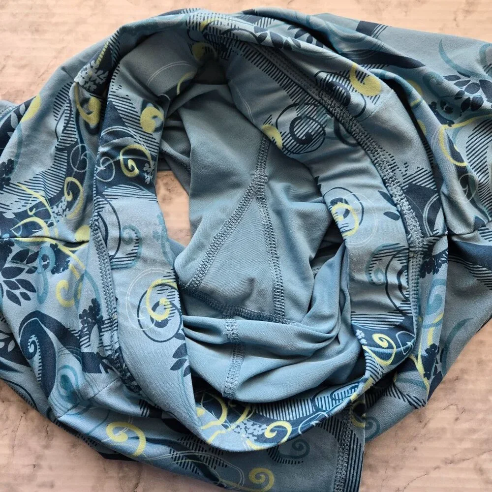 Title Nine Athletic Skort, Blue Patterned Women's Sz S - Picture 6 of 11